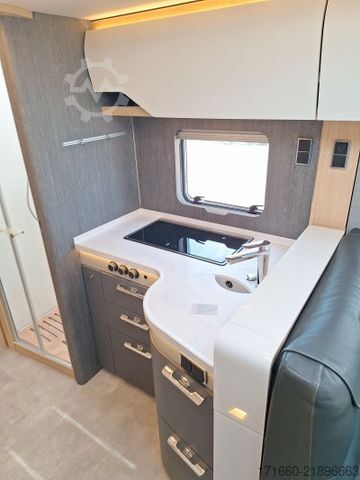 Halvintegrerad husbil HYMER/ERIBA B-Klasse ML T BlackLine 780 Autarkie XL, Arktis
