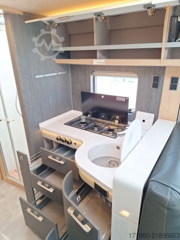 Halvintegrerad husbil HYMER/ERIBA B-Klasse ML T BlackLine 780 Autarkie XL, Arktis