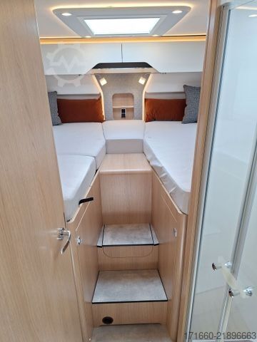 Halvintegrerad husbil HYMER/ERIBA B-Klasse ML T BlackLine 780 Autarkie XL, Arktis