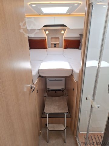 Halvintegrerad husbil HYMER/ERIBA B-Klasse ML T BlackLine 780 Autarkie XL, Arktis