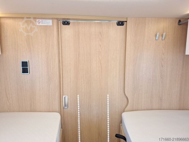 Halvintegrerad husbil HYMER/ERIBA B-Klasse ML T BlackLine 780 Autarkie XL, Arktis