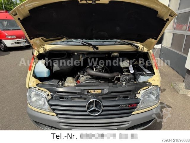 Brandbil MERCEDES-BENZ Sprinter313CDI KTW 4Tragen 39tkm  2x vorhanden