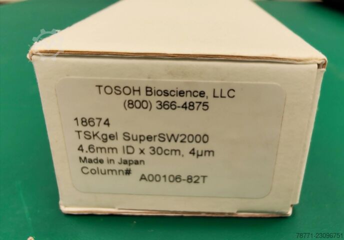 Coloană HPLC, 4,6 mm diametru interior x 30 cm, 4 µm Tosoh Bioscience TSKgel SuperSW2000