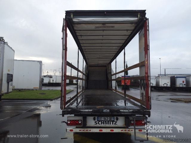 Open semitrailer with tarp Schmitz Cargobull Semitrailer Curtainsider Standard