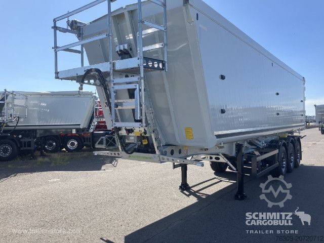 Tipper semitrailer Schmitz Cargobull Kipper Alukastenmulde 52m³