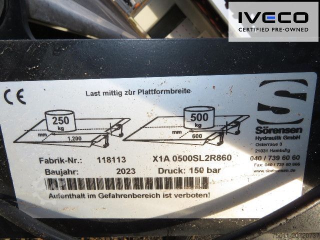 Box van IVECO Daily 35C16 Koffer/LBW Klima, Zwillingsreifen