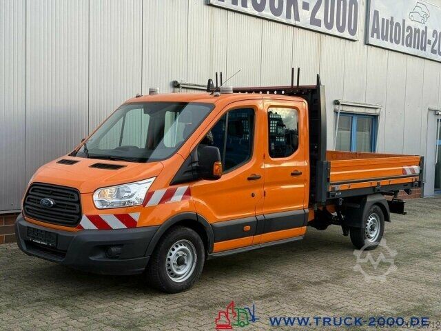 Tre-vejs tippevogn Ford Transit 350L 4x4 DoKa 6Sitzer 3 Seitenkipper AHK
