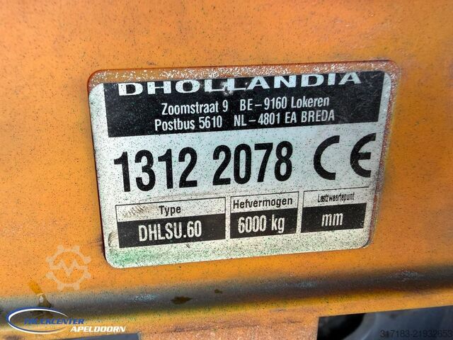 Klizne cerade FLOOR FLO 12 27 6000 kg Laadklep! BPW