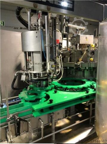 Systeem voor het vullen van containers Krones Mecafill