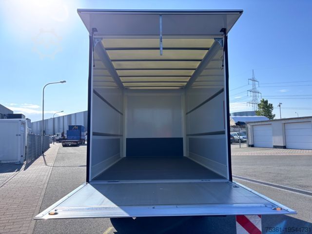 Vrachtwagen met bakwagen MAN TGE 3.140 Koffer mit LBW Junge Automatik E6 Navi