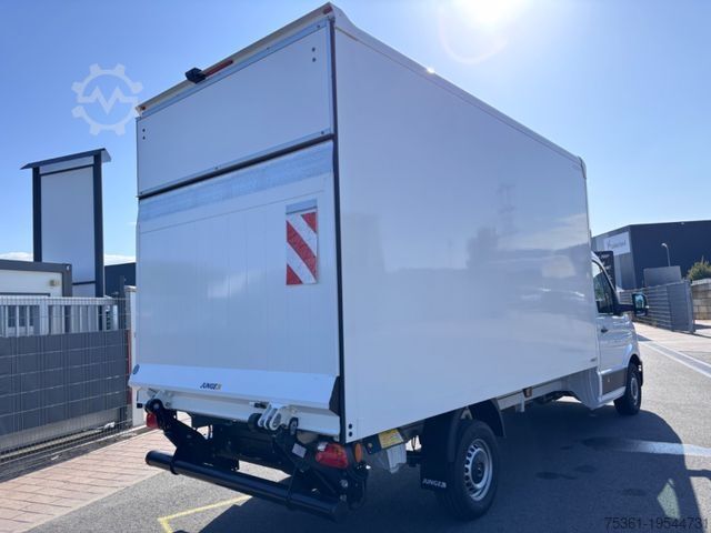 Vrachtwagen met bakwagen MAN TGE 3.140 Koffer mit LBW Junge Automatik E6 Navi