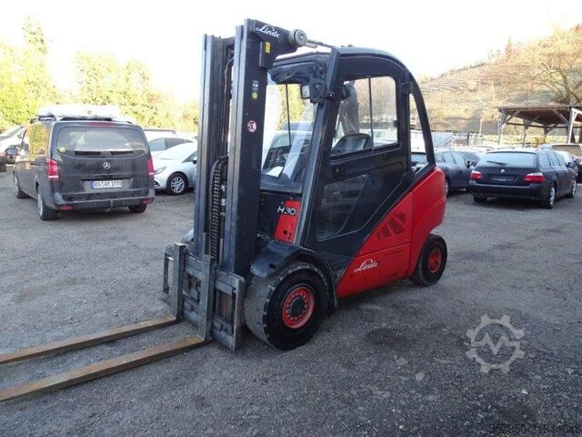 περονοφόρο ανυψωτικό Linde H30 Diesel Triplex Doppelzusatzhydraulik