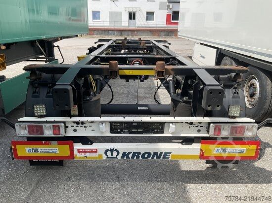 Cserélhető alvázas pótkocsi KRONE ANHäNGER LAFETTE AZW 18ELB9  STANDARD DREHSCHEMEL, MIETKAUF MGL.