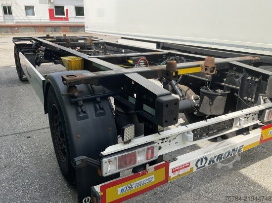 Cserélhető alvázas pótkocsi KRONE ANHäNGER LAFETTE AZW 18ELB9  STANDARD DREHSCHEMEL, MIETKAUF MGL.