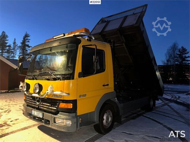 Tipper Mercedes-Benz Atego 818 Tipper Truck WATCH VIDEO