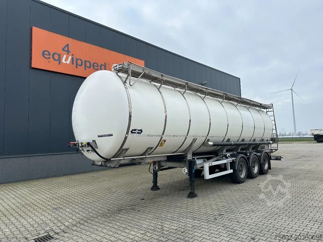 Cisterna za hranu Van Hool LEVENSMIDDELEN / 39.000L / 3-KAMMER / INOX / NL...