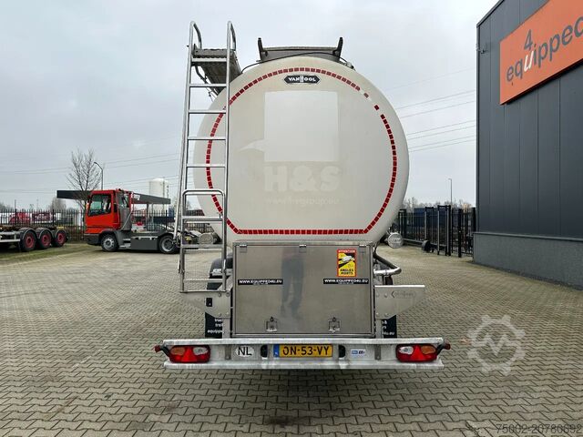 Cisterna za hranu Van Hool LEVENSMIDDELEN / 39.000L / 3-KAMMER / INOX / NL...