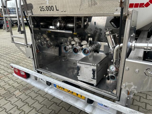 Cisterna za hranu Van Hool LEVENSMIDDELEN / 39.000L / 3-KAMMER / INOX / NL...