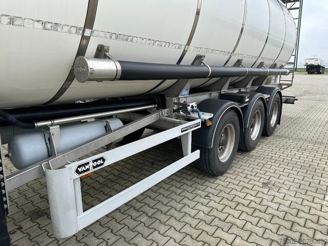 Cisterna za hranu Van Hool LEVENSMIDDELEN / 39.000L / 3-KAMMER / INOX / NL...