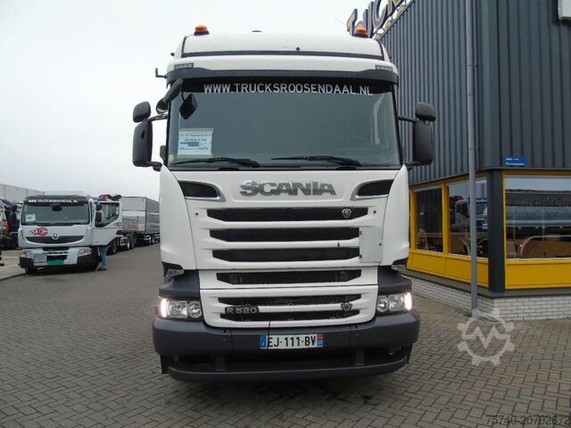 Crane truck Scania R 520 V8 + PALFINGER 72002 6X + JIB 4X + WINCH ...