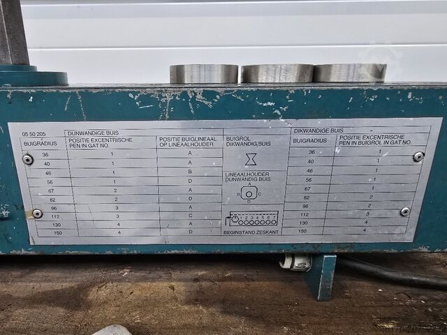 Tube bending machine Mark 2 H B