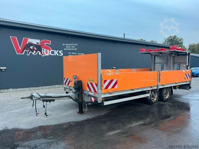 Otevřený přívěs HUMBAUR HBT Verkehrsleitanhänger mit Leuchtanlage