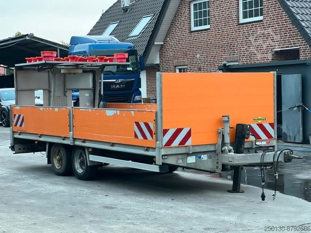 Otevřený přívěs HUMBAUR HBT Verkehrsleitanhänger mit Leuchtanlage