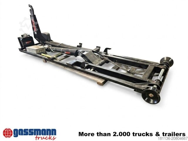 Telehoist kamion sa kukom za kontejnere HIAB XR5S3250 City-Abrollanlage