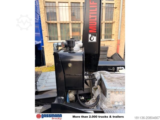 Telehoist kamion sa kukom za kontejnere HIAB XR5S3250 City-Abrollanlage