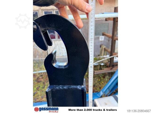 Telehoist kamion sa kukom za kontejnere HIAB XR5S3250 City-Abrollanlage