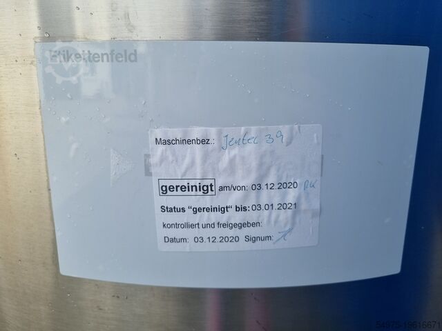 Roertank met dubbel mantel Jentec GmbH