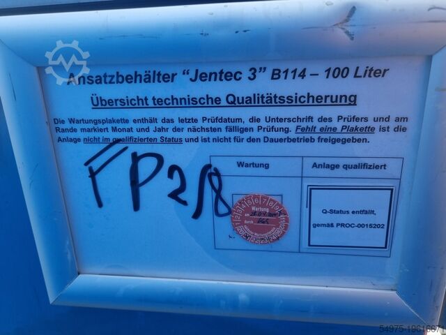 Roertank met dubbel mantel Jentec GmbH
