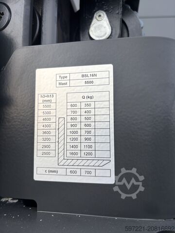 Apiladores de palés Bobcat BSL16N-7 Lithium NEUGERÄT!!!