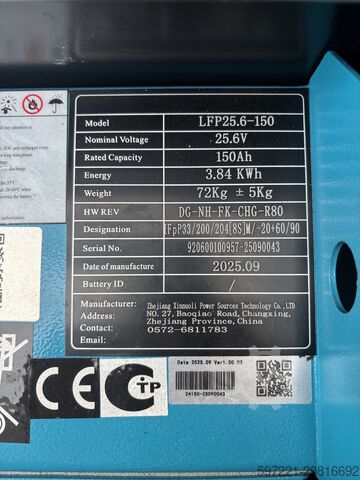 Apiladores de palés Bobcat BSL16N-7 Lithium NEUGERÄT!!!
