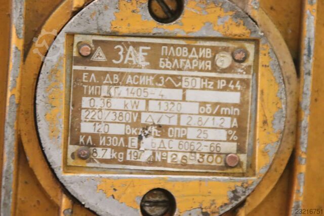 Lančana dizalica sa kolicima, nosivosti 125 kg Balkancar MB0910