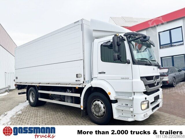 Vrachtwagen met bakwagen Mercedes-Benz Axor 1833 L 4x2, Getränkekoffer