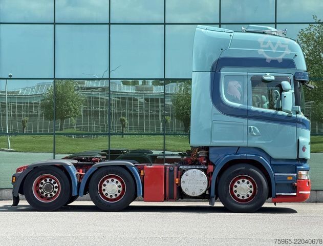 Standard dragbil SCANIA R500 V8 EURO 5 RETARDER 6x2 TWINSTEER MANUAL GEA