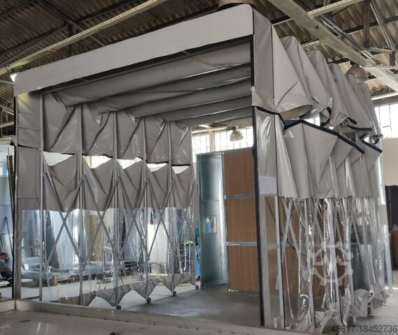 Συρόμενες καμπίνες υγρής βαφής VOGAMAKINA VMRTR