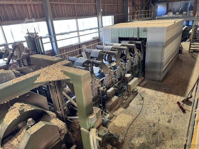 Complete sawmill (stationary) EWD 7-stielige Doppelwellenkreissäge DWK 700 T-6 340