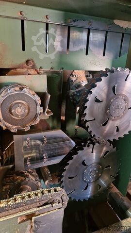 Complete sawmill (stationary) EWD 7-stielige Doppelwellenkreissäge DWK 700 T-6 340