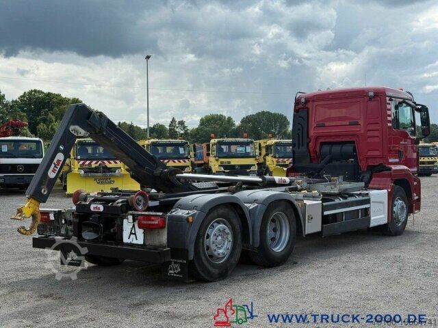 Haakarm vrachtwagen MAN TGS 26.430 Hyva 60.20S Retarder Lenk Liftachse