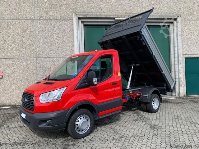 Kiepwagen bestelauto Ford Transit 350 Gemellato - Ribaltabile Trilaterale