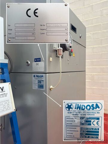 Automatyczna linia napełniająco-zamykająca do puszek / słoików / konserw / sztywnych opakowań Indosa Matic 100