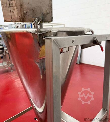 Conische trechter op mobiel chassis Then -