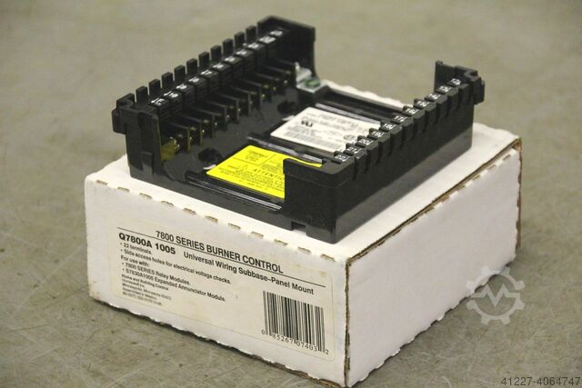 Universele Bedrading Subbasis Paneel Honeywell Q7800A 1005