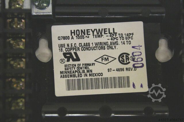 Universele Bedrading Subbasis Paneel Honeywell Q7800A 1005