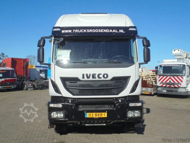 Usisno vozilo Iveco Trakker 450 + Euro 5 + Zandzuiger + Manual + 6x...