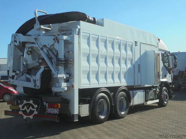 Usisno vozilo Iveco Trakker 450 + Euro 5 + Zandzuiger + Manual + 6x...