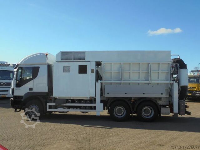 Usisno vozilo Iveco Trakker 450 + Euro 5 + Zandzuiger + Manual + 6x...