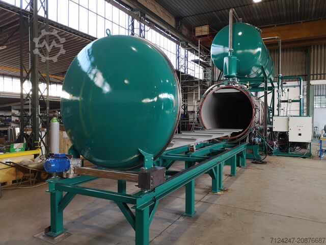 Autoclave d’imprégnation IWT Moldrup T10 VACUUM/PRESSURE IMPREGNATION PLANT